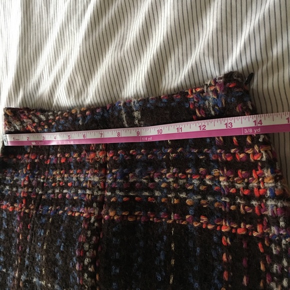 Dolce & Gabbana Wool Mohair Alpaca Skirt size 24 - Picture 13 of 16